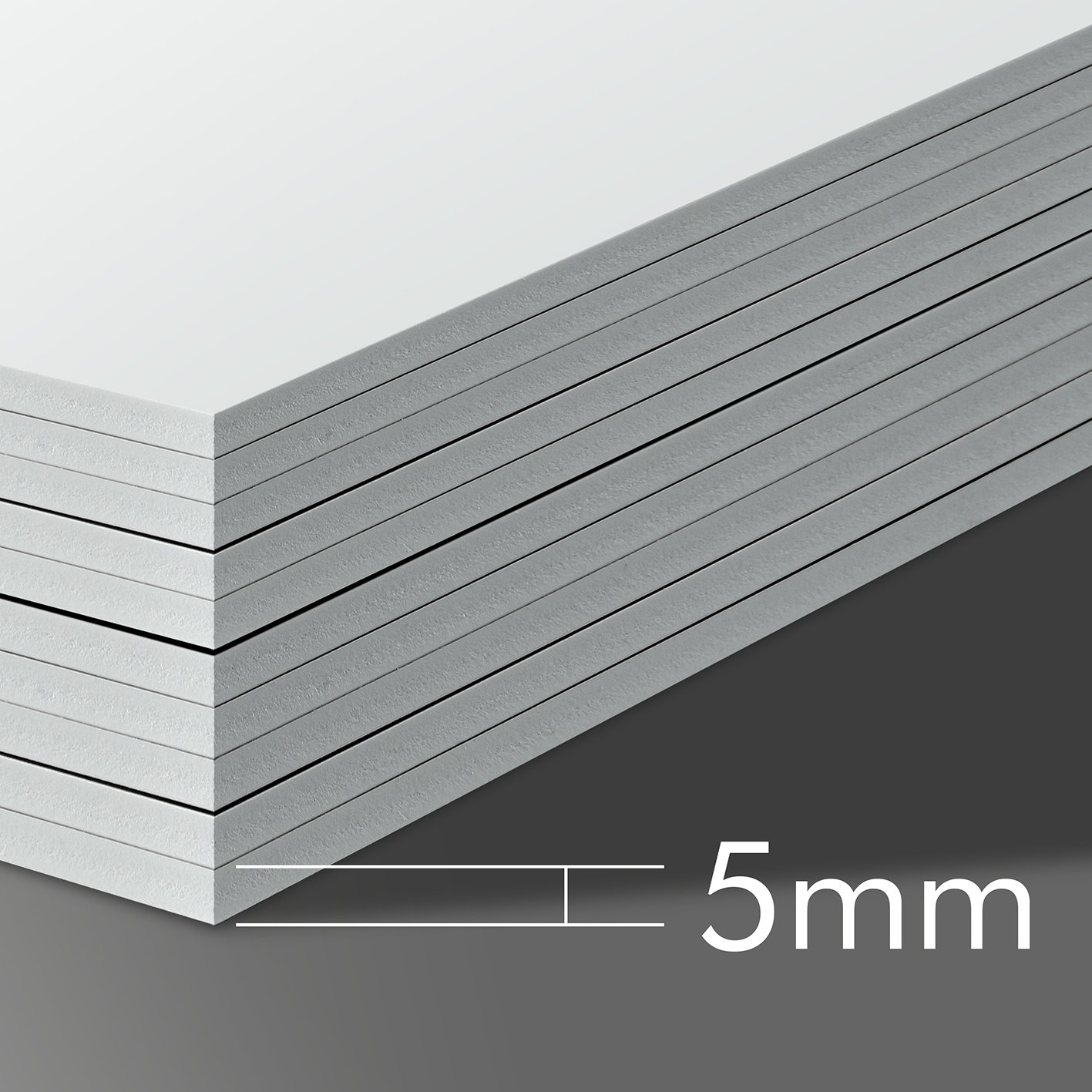 PVC Foam Board (5mm x 4ft x 8ft)