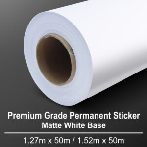 Premium Grade Permanent Matte Sticker scaled