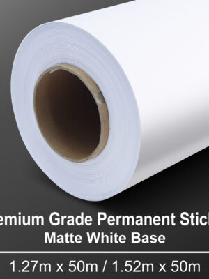 Premium Grade Permanent Matte Sticker scaled